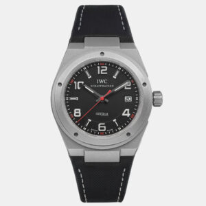 IWC Black Titanium Ingenieur IW322703 Automatic Men's Wristwatch 42 mm
