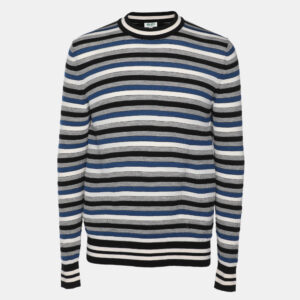 Kenzo Multicolor Striped Wool Blend Sweater XS