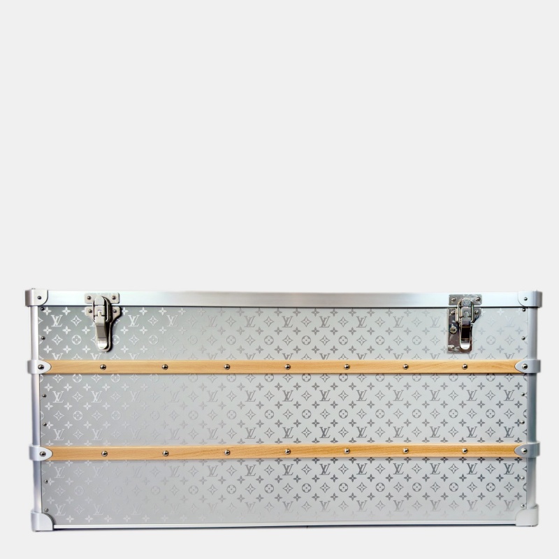 luxury-men-louis-vuitton-new-bags-p921351-1704969918-011 Louis Vuitton Silver Monogram Aluminium Malle Courrier 110 Trunk
