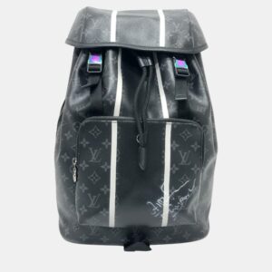 Louis Vuitton Black Eclipse Fragment Backpack