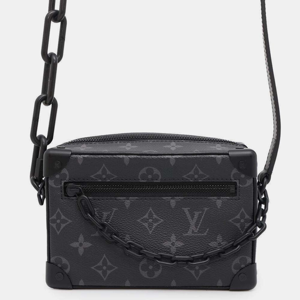 Louis Vuitton Noir Monogram Eclipse Mini Soft Trunk Bag