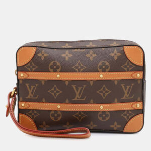 Louis Vuitton Brown Monogram Soft Trunk Posh Bag