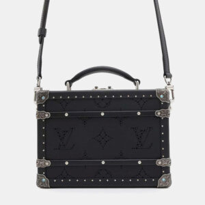 Louis Vuitton Black Monogram LV Dart Handle Trunk