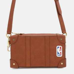 Louis Vuitton Brown Ball Grain Leather Monogram Pattern Lvxnba Soft Trunk