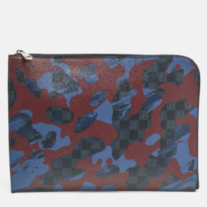 Louis Vuitton Damier Graphite Canvas Camouflage Pochette Jour GM