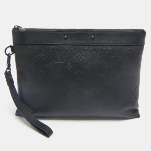 Louis Vuitton Monogram Shadow Leather To-Go Pochette