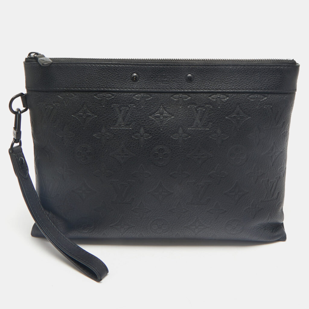 luxury-men-louis-vuitton-used-bags-p1162740-007 Louis Vuitton Monogram Shadow Leather To-Go Pochette