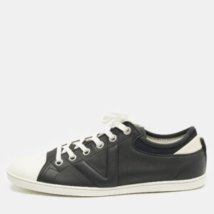 Louis Vuitton Damier Graphite Nylon and Leather Baseball Low Top Sneakers Size 42