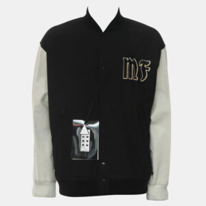 Moncler X Frgmt Black Cotton Emboidered Button-Up Jacket XL