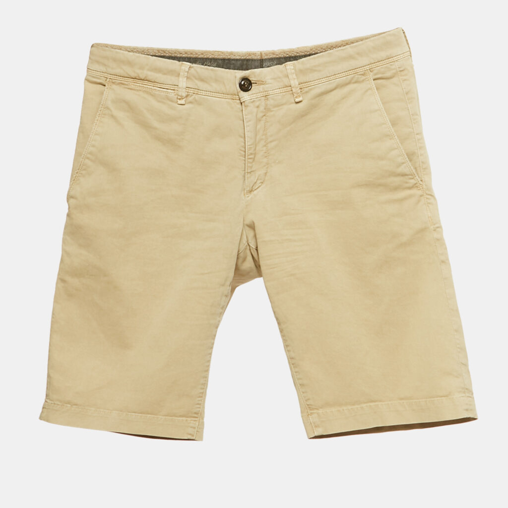 luxury-men-moncler-used-clothes-p1169415-001 Moncler Beige Cotton Gabardine Bermuda Shorts S