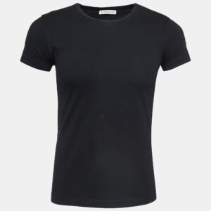 Moncler Black Cotton Short Sleeve T-Shirt M