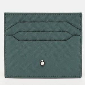 Montblanc Green Textured Leather Extreme 3.0 Card Holder