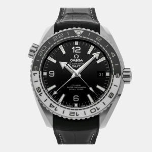 Omega Seamaster Planet Ocean 600M GMT 215.33.44.22.01.001 Automatic Men's Wristwatch 43MM