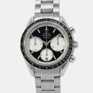 Omega Black Stainless Steel Speedmaster 326.30.40.50.01.002 Automatic Men's Wristwatch 40 mm