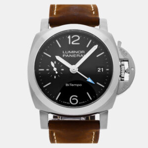 Panerai Radiomir PAM1349 Automatic Stainless Steel Green Dial Men's Wristwatch 45mm