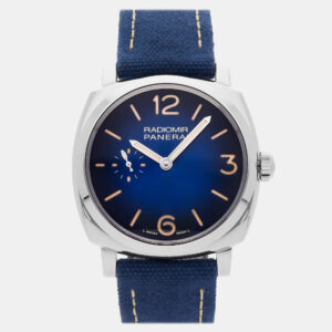 Panerai Radiomir PAM1144 Automatic Stainless Steel Black Dial Men's Wristwatch 45mm