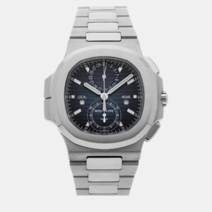 Patek Philippe Blue Stainless Steel Nautilus 5990/1A-011 Automatic Men's Wristwatch 40 mm