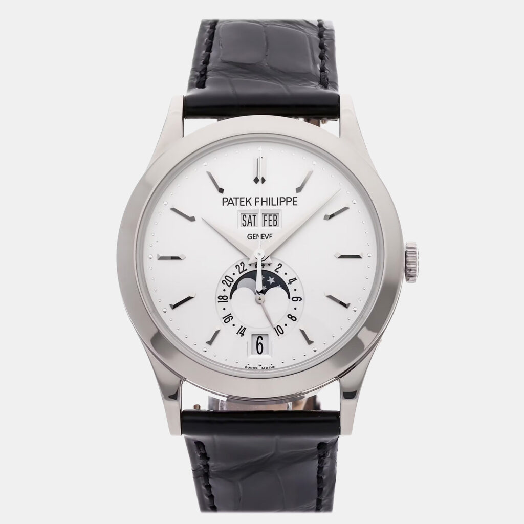 luxury-men-patek-philippe-used-watches-p1166582-012 Patek Philippe Calatrava 5108G Automatic White Gold White Dial Men's Wristwatch 37mm