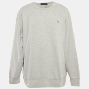 Polo Ralph Lauren Grey Cotton Blend Crew Neck Sweatshirt XXL