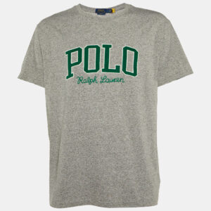 Polo Ralph Lauren Grey Cotton Classic Fit T-Shirt L