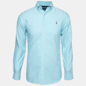 Polo Ralph Lauren Blue Cotton Long Sleeve Shirt S