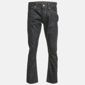 Ralph Lauren Navy Blue Denim Straight Fit Jeans M Waist 32"