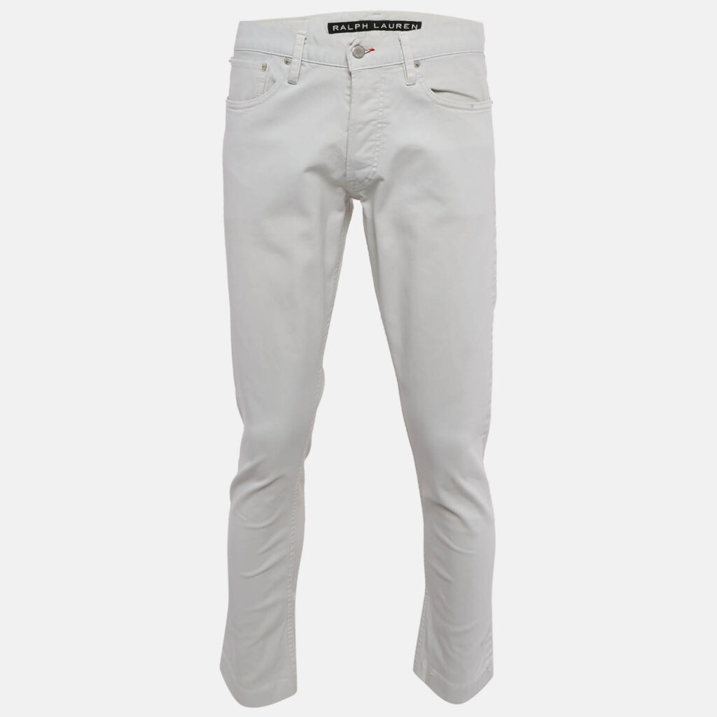 luxury-men-ralph-lauren-used-clothes-p1124576-001-1 Ralph Lauren Light Blue Denim Slim Fit Jeans M Waist 32"