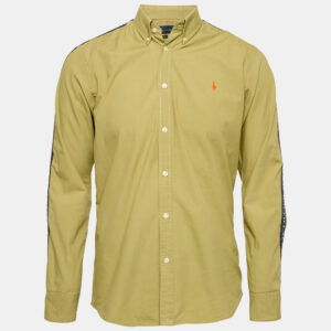 Ralph Lauren Green Cotton Classic Fit Shirt M