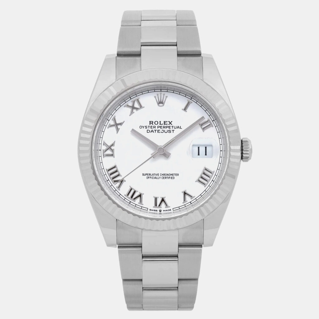 luxury-men-rolex-used-watches-p1099152-003 Rolex Gold 18K Gold Stainless Steel Datejust 126233 Automatic Women's Wristwatch 36mm