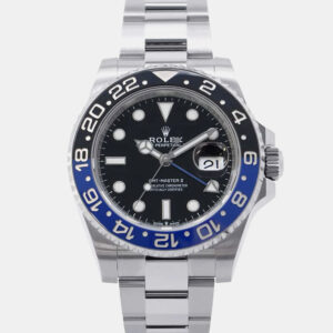 Rolex Black Ceramic GMT-Master II Automatic Men's Wristwatch 40 mm