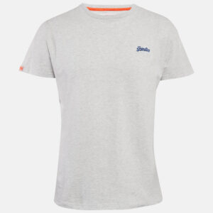 Supreme Orange Label Vintage Light Grey/White Crew Neck T-Shirt L