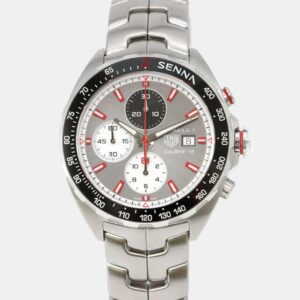 Tag Heuer Grey Stainless Steel Formula 1 CAZ2017.BA0647 Automatic Men's Wristwatch 44 mm