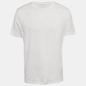 The Row White Jersey Crewneck T-Shirt XL