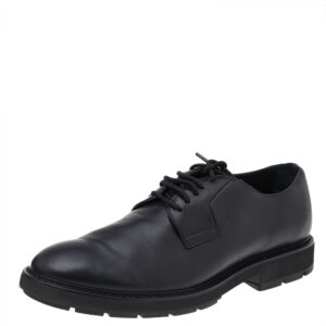 Tod's Black Leather Lace Up Oxfords Size 39.5