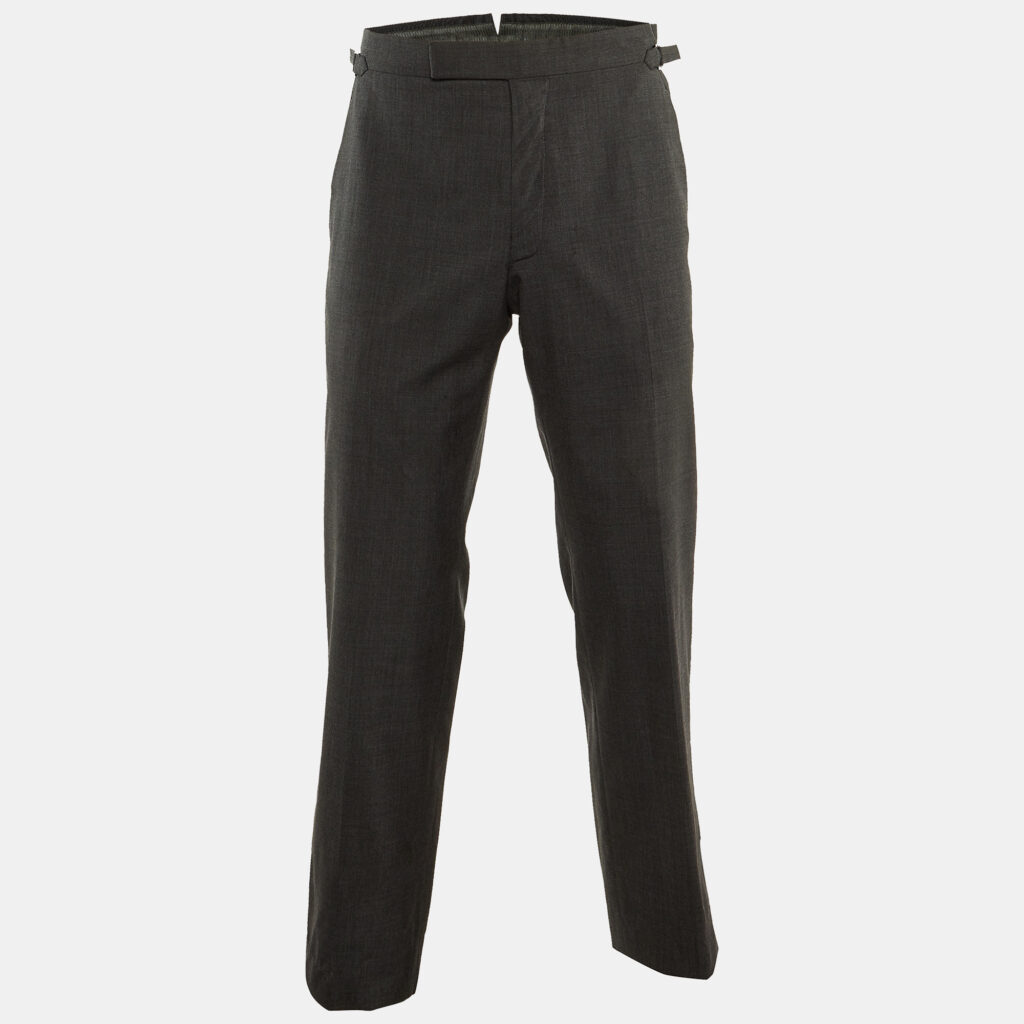 luxury-men-tom-ford-used-clothes-p1161407-001 Tom Ford Grey Wool Straight Leg Pants M