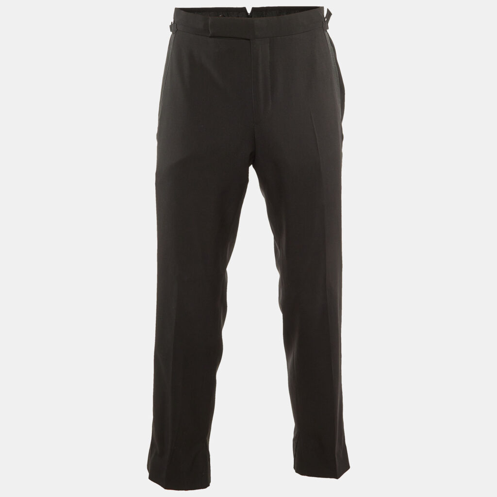 luxury-men-tom-ford-used-clothes-p1161412-004 Tom Ford Black Wool Straight Leg Pants M