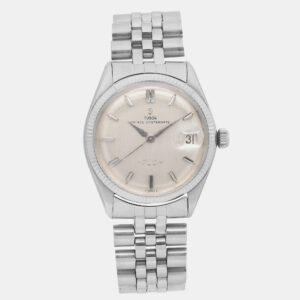 Tudor White 14k White gold Prince OysterDate 7966 Automatic Men's Wristwatch 34mm