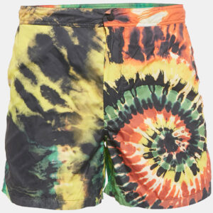 Valentino Multicolor Tie-Dye Nylon Swim Shorts L