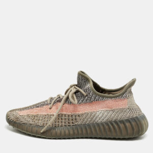 Yeezy x Adidas Multicolor Knit Fabric Boost 350 V2 Yecheil Reflective Sneakers 43 1/3