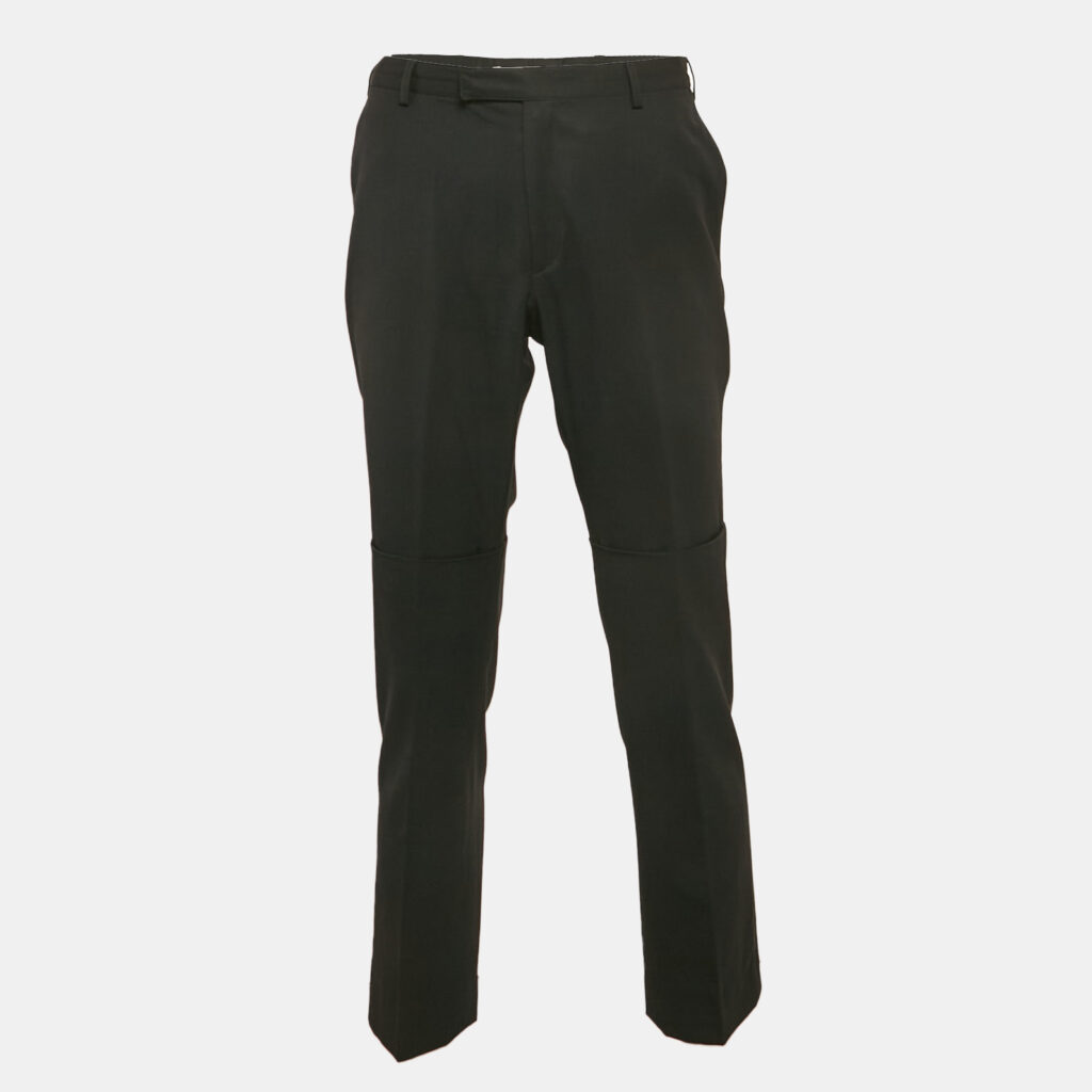 Yves Saint Laurent Vintage Black Wool Formal Trousers XS