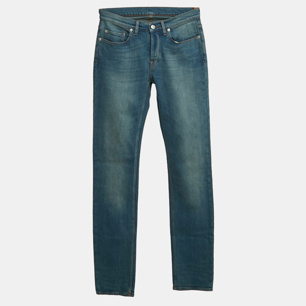 luxury-men-zadig-and-voltaire-new-clothes-p1046846-005 Zadig & Voltaire Blue Brushed Denim David Jeans XS Waist 30"