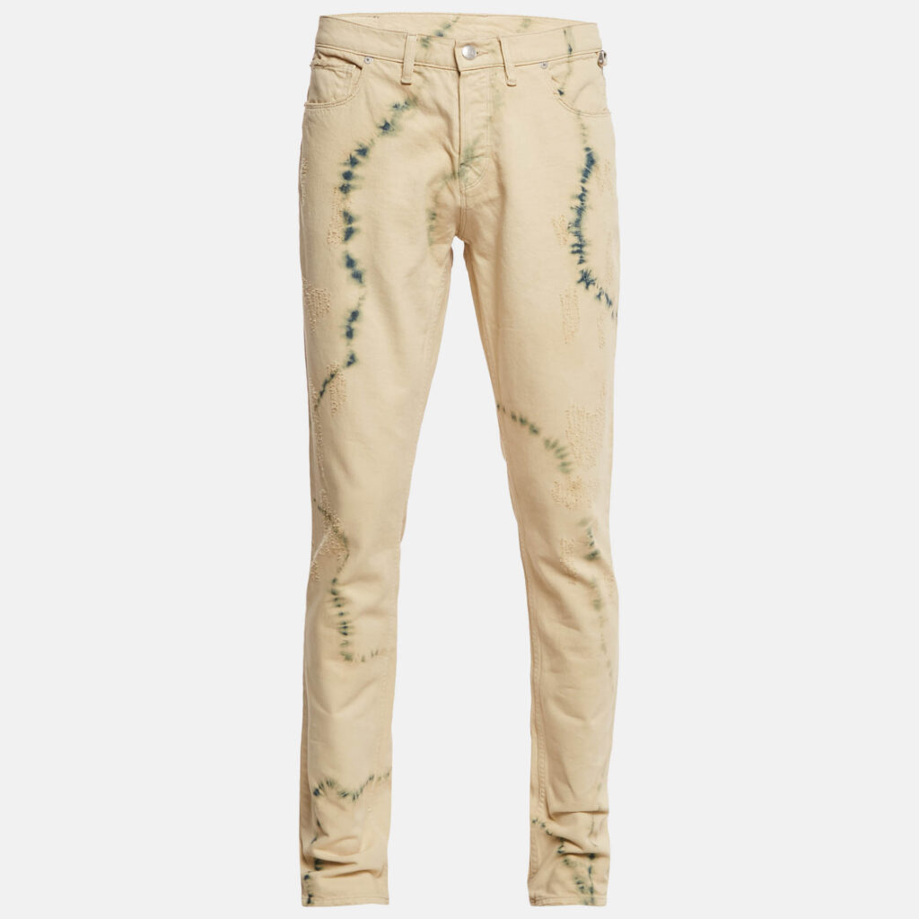 luxury-men-zadig-and-voltaire-new-clothes-p1138750-001 Zadig & Voltaire Cream Tie Dye Denim David Jeans M Waist 32"