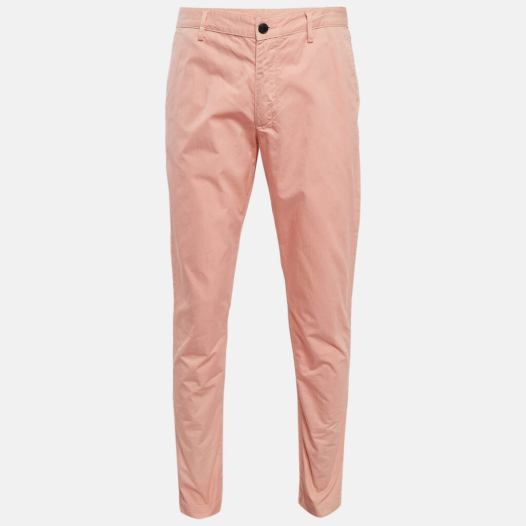 luxury-men-zadig-and-voltaire-used-clothes-p1042186-001 Zadig & Voltaire Pink Cotton Patrick Chino Trousers L