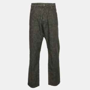 Zegna Sport Grey Denim Regular Fit Jeans XXXL Waist 32"