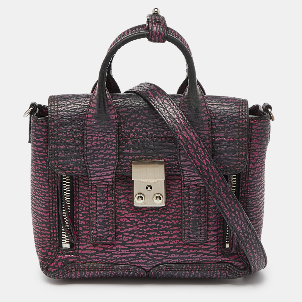 luxury-women-3-1-phillip-lim-used-handbags-p994638-006 3.1 Phillip Lim Purple Leather Mini Pashli Satchel
