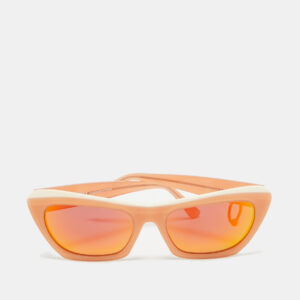 Acne Studios Two Tone/Grey Pierced Azalt Cat-Eye Sunglasses