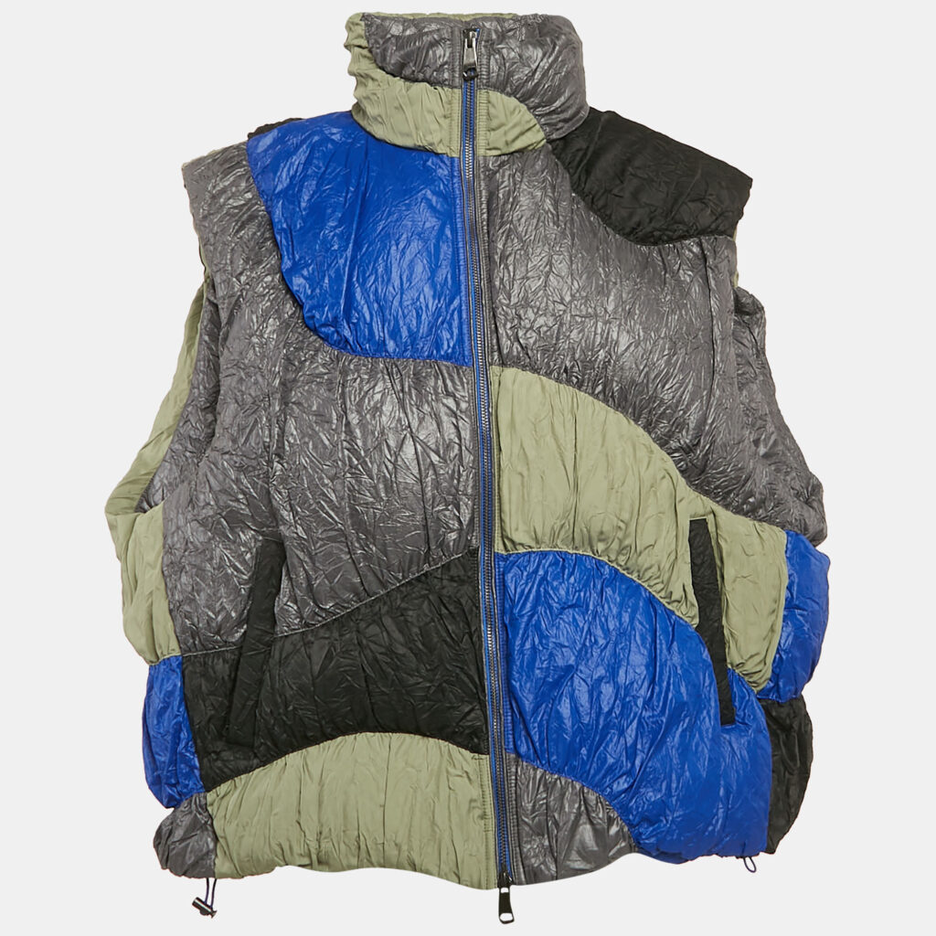 luxury-women-ader-error-used-clothes-p1128300-003 Ader Error Multicolor Synthetic Colour-Block Aren Down Gilet L