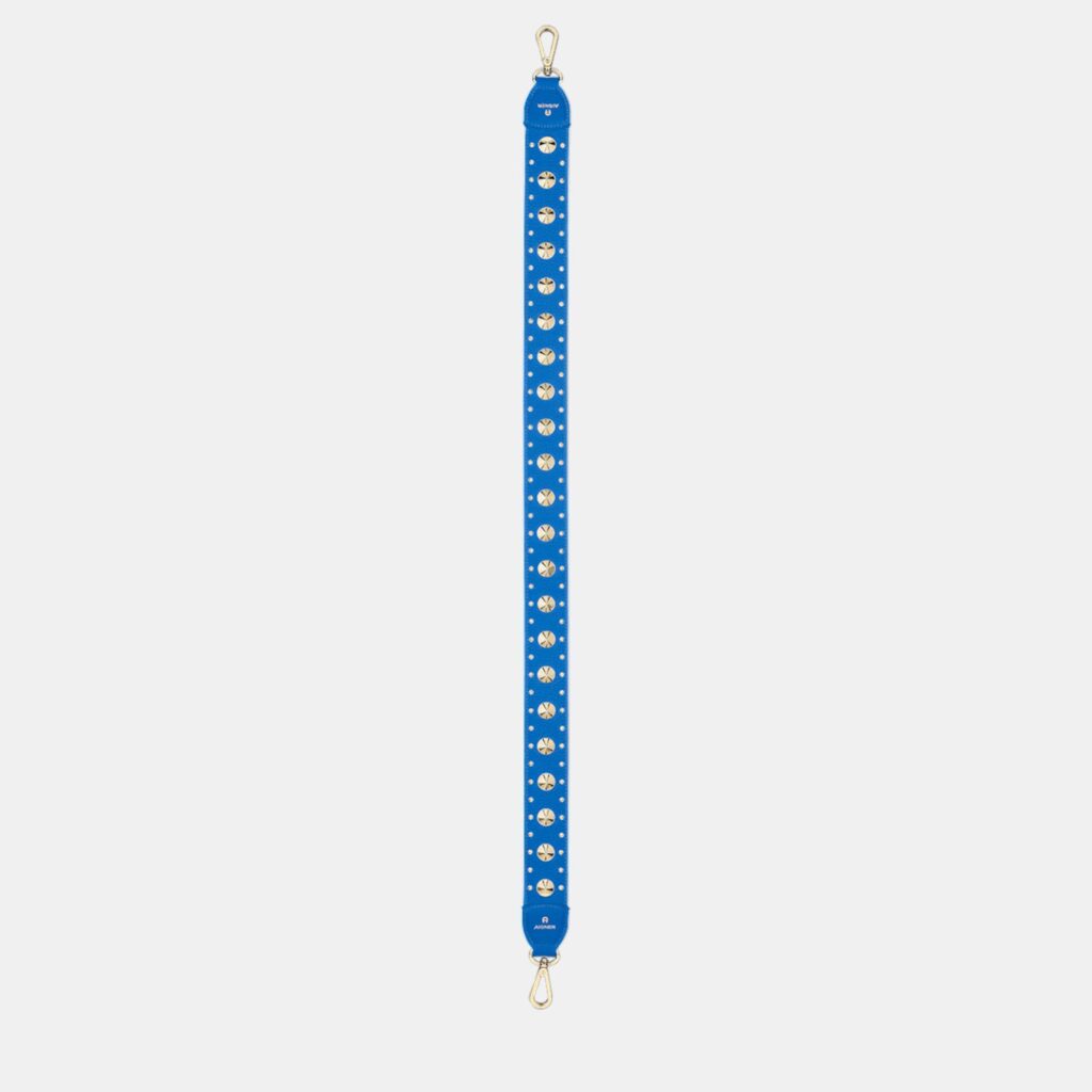 luxury-women-aigner-new-accessories-p887024-001 Aigner Cyan blue shiny light gold Metal FASHION Cyan blue Strap