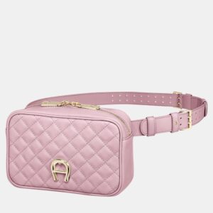 Aigner Light Mauve Fashion Coordinates Garda Belt Bag