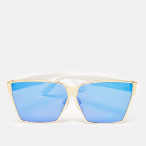 Irresistor Kubrik White/Multicolor Mirror Irresistor Square Sunglasses